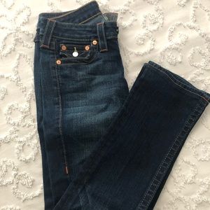 True religion straight leg Jean. Sz. 24